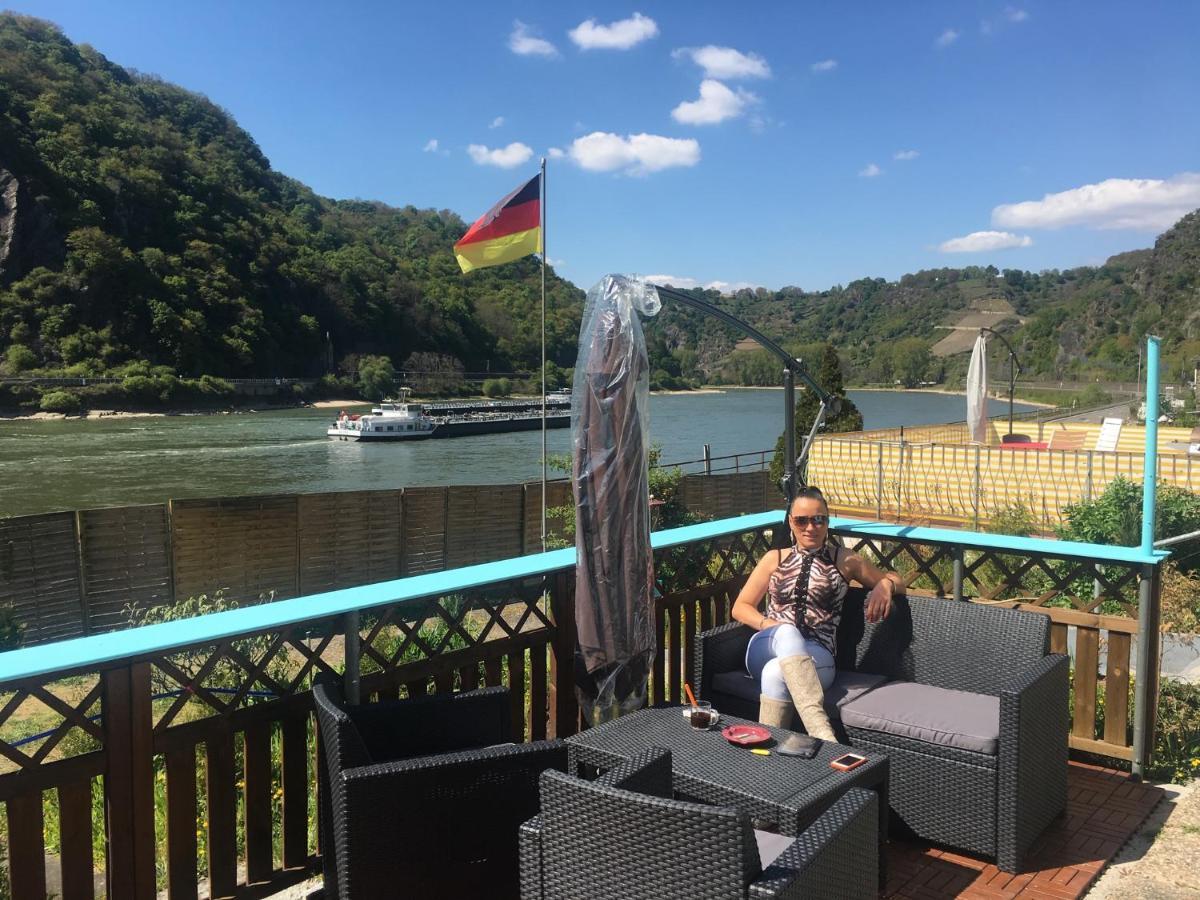 Loreleybrunnen Lägenhet Sankt Goarshausen Exteriör bild